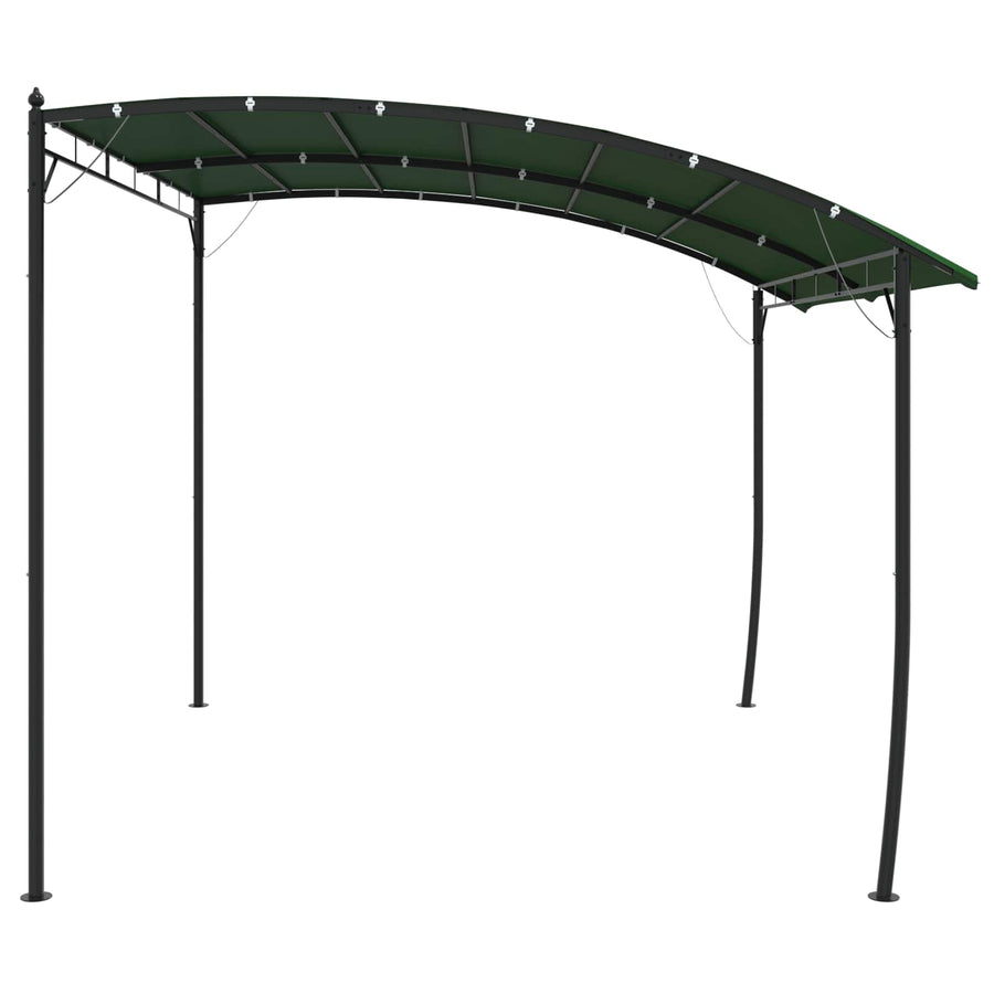 Prieel 3 x 3 x 2,55 m Groen Stof en Aluminium 180