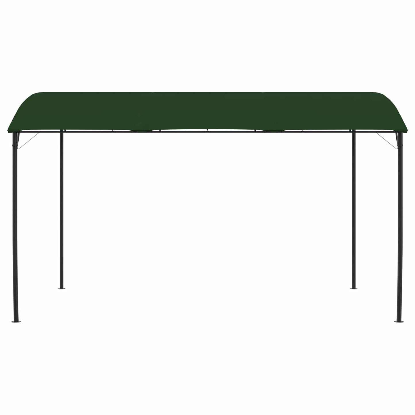 Prieel 4 x 3 x 2,55 m Groen Stof en Aluminium 180