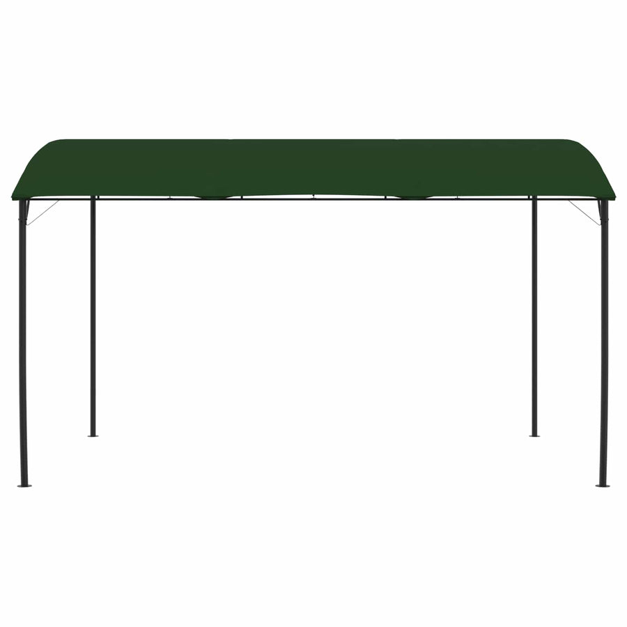 Prieel 4 x 3 x 2,55 m Groen Stof en Aluminium 180