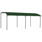 Gazebo 6 x 3 x 2.55 m Green Fabric and Aluminium 180