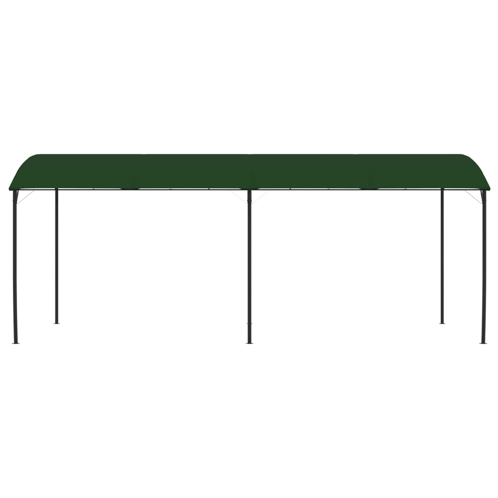 Prieel 6 x 3 x 2,55 m Groen Stof en Aluminium 180