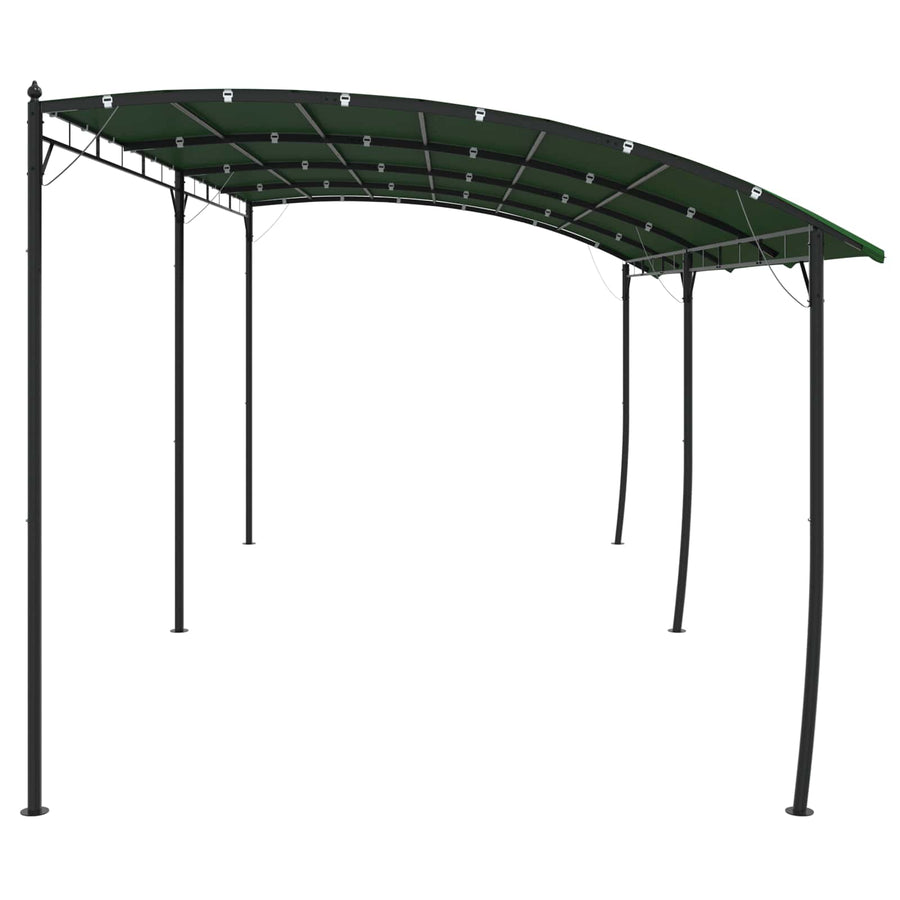 Prieel 6 x 3 x 2,55 m Groen Stof en Aluminium 180