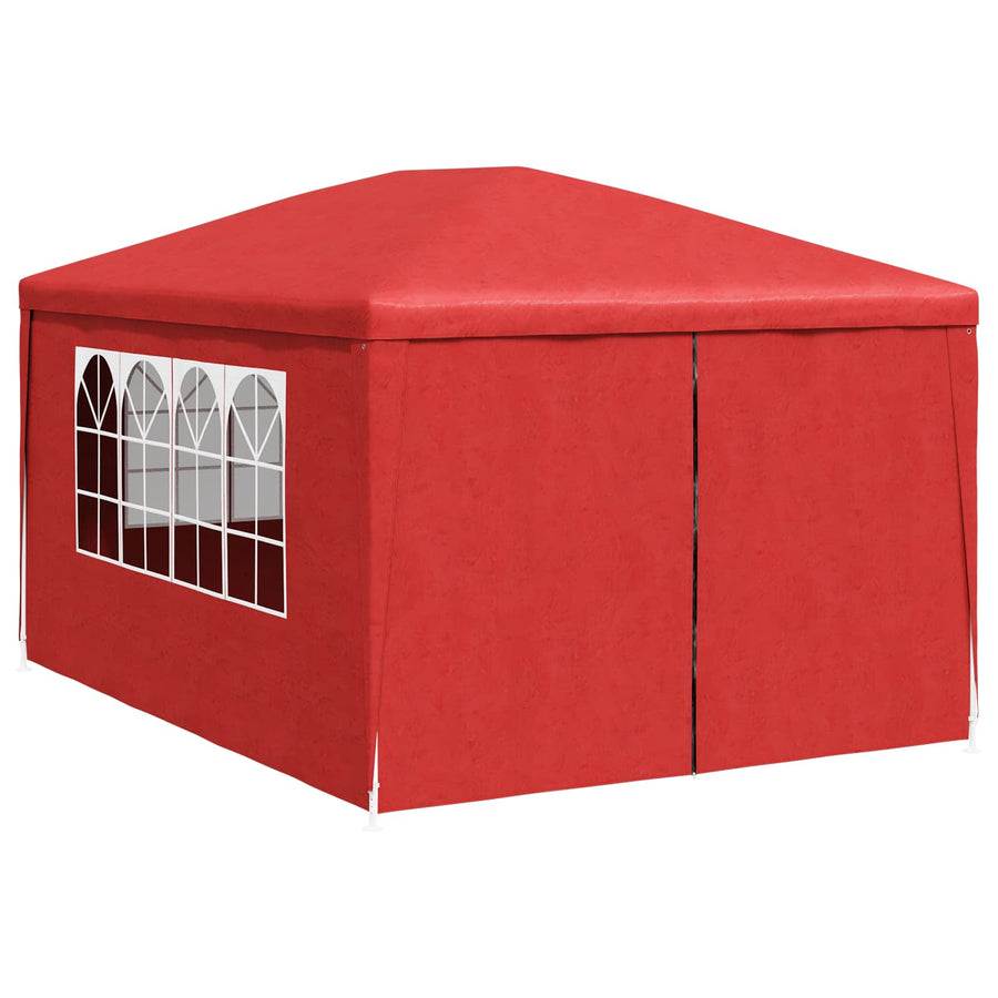 Partytent met Wand Rood 400 x 300 x 255 cm