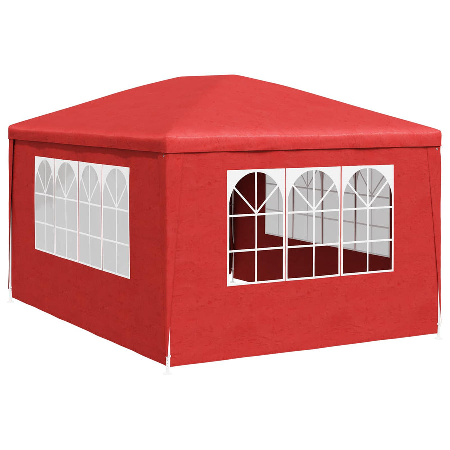 Partytent met Wand Rood 400 x 300 x 255 cm