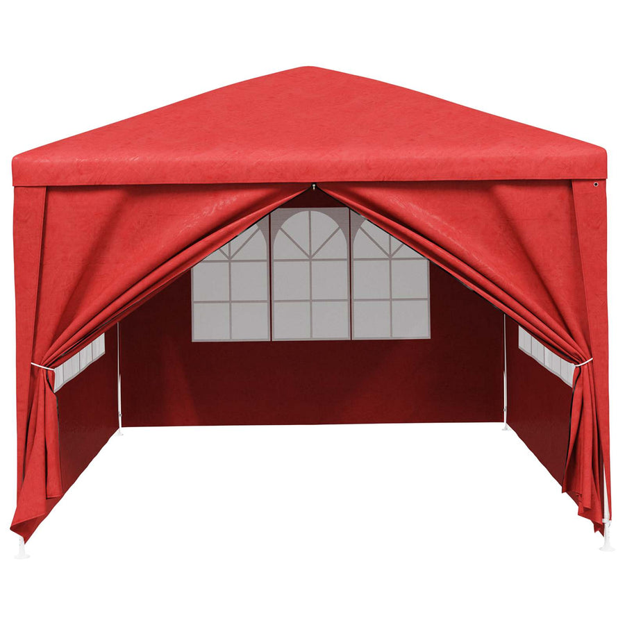Partytent met Wand Rood 400 x 300 x 255 cm