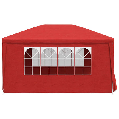 Partytent met Wand Rood 400 x 300 x 255 cm
