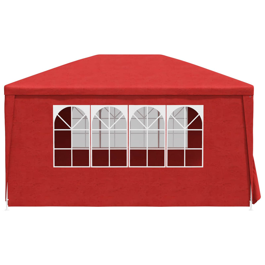 Partytent met Wand Rood 400 x 300 x 255 cm