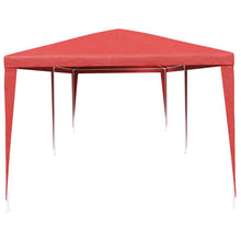 Partytent Rood 600 x 300 x 255 cm PE en staal