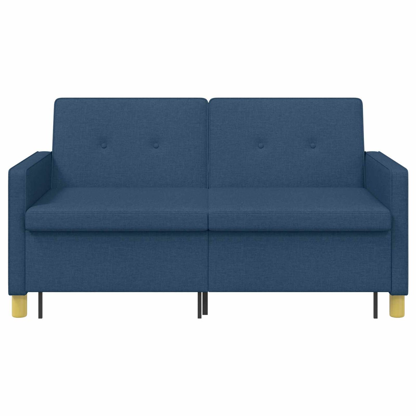 Uittrekbare Slaapbank Blauw Stof