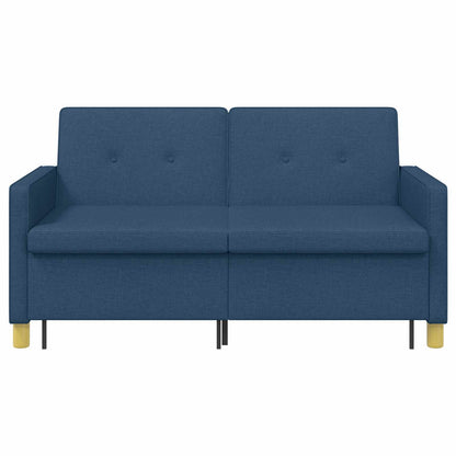 Uittrekbare Slaapbank Blauw Stof