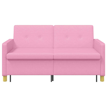 Uittrekbare Slaapbank Roze Stof