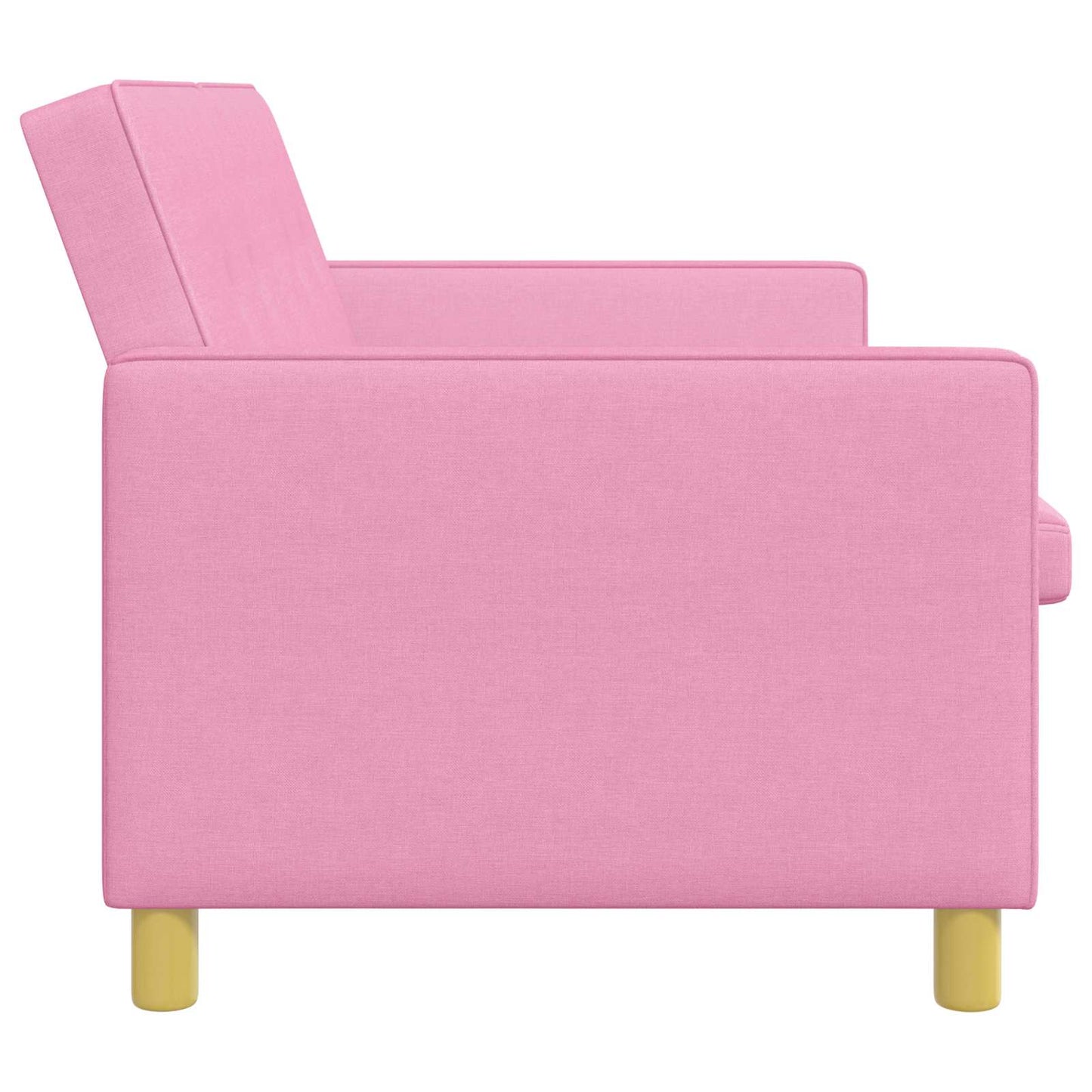 Uittrekbare Slaapbank Roze Stof