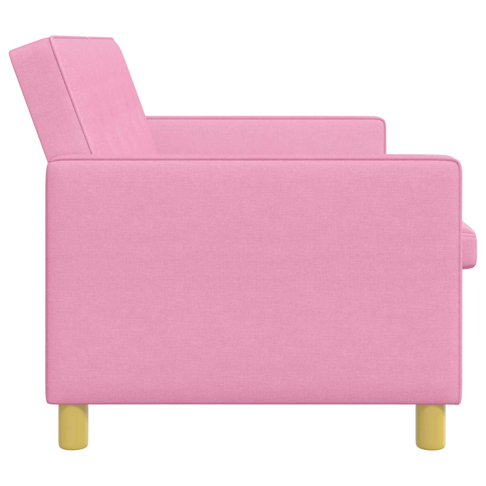 Uittrekbare Slaapbank Roze Stof