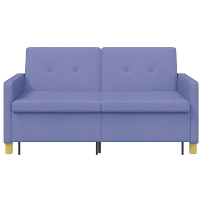 Uittrekbare Slaapbank Jeans Blauw Stof