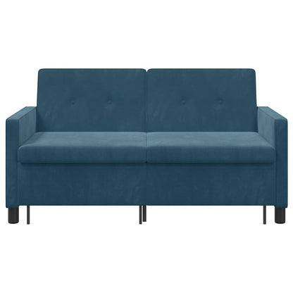 Slaapbank Blauw Stof