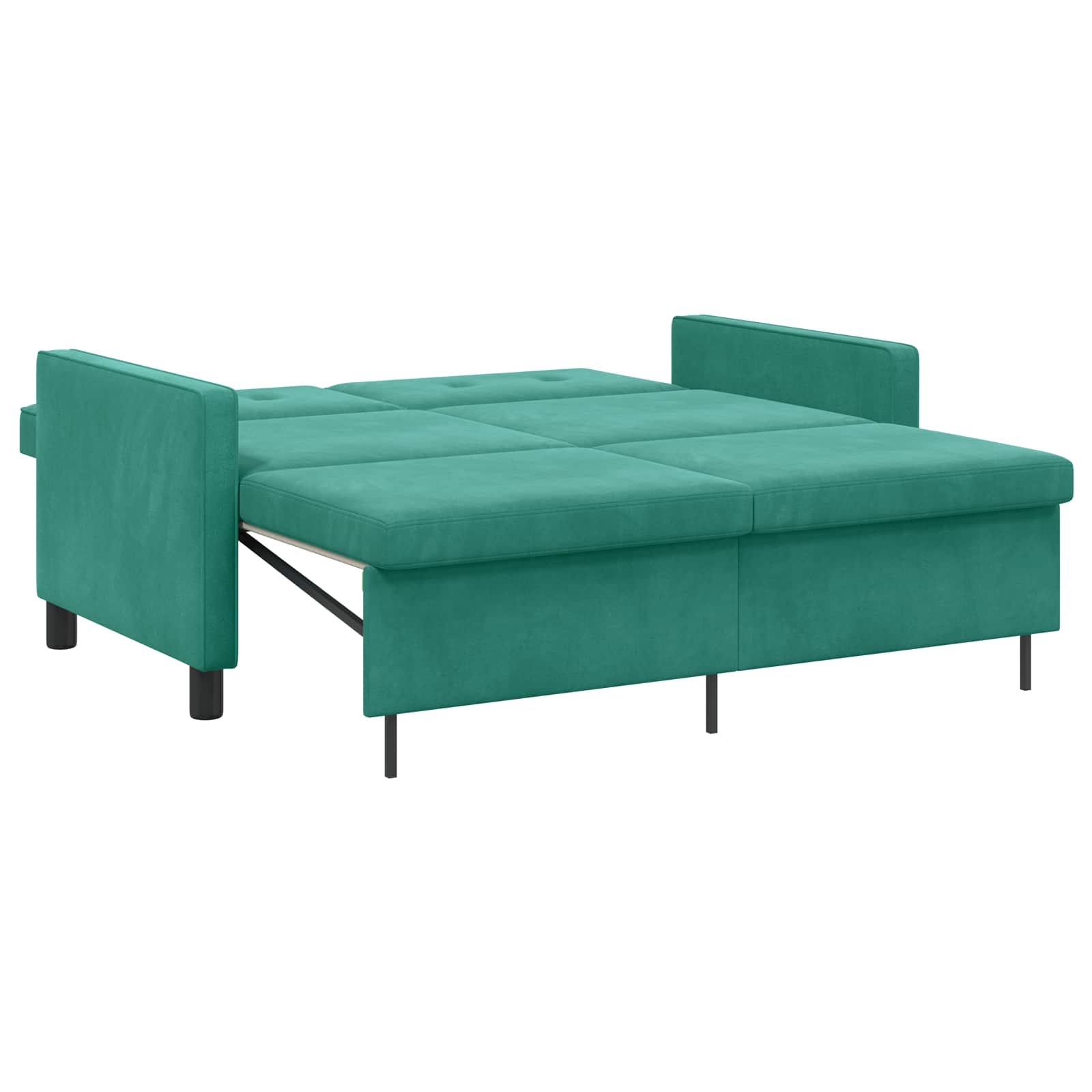 Slaapbank Turquoise Stof