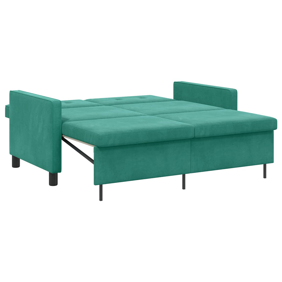 Slaapbank Turquoise Stof