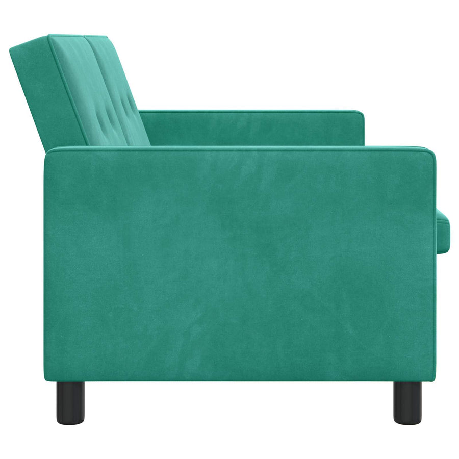 Slaapbank Turquoise Stof