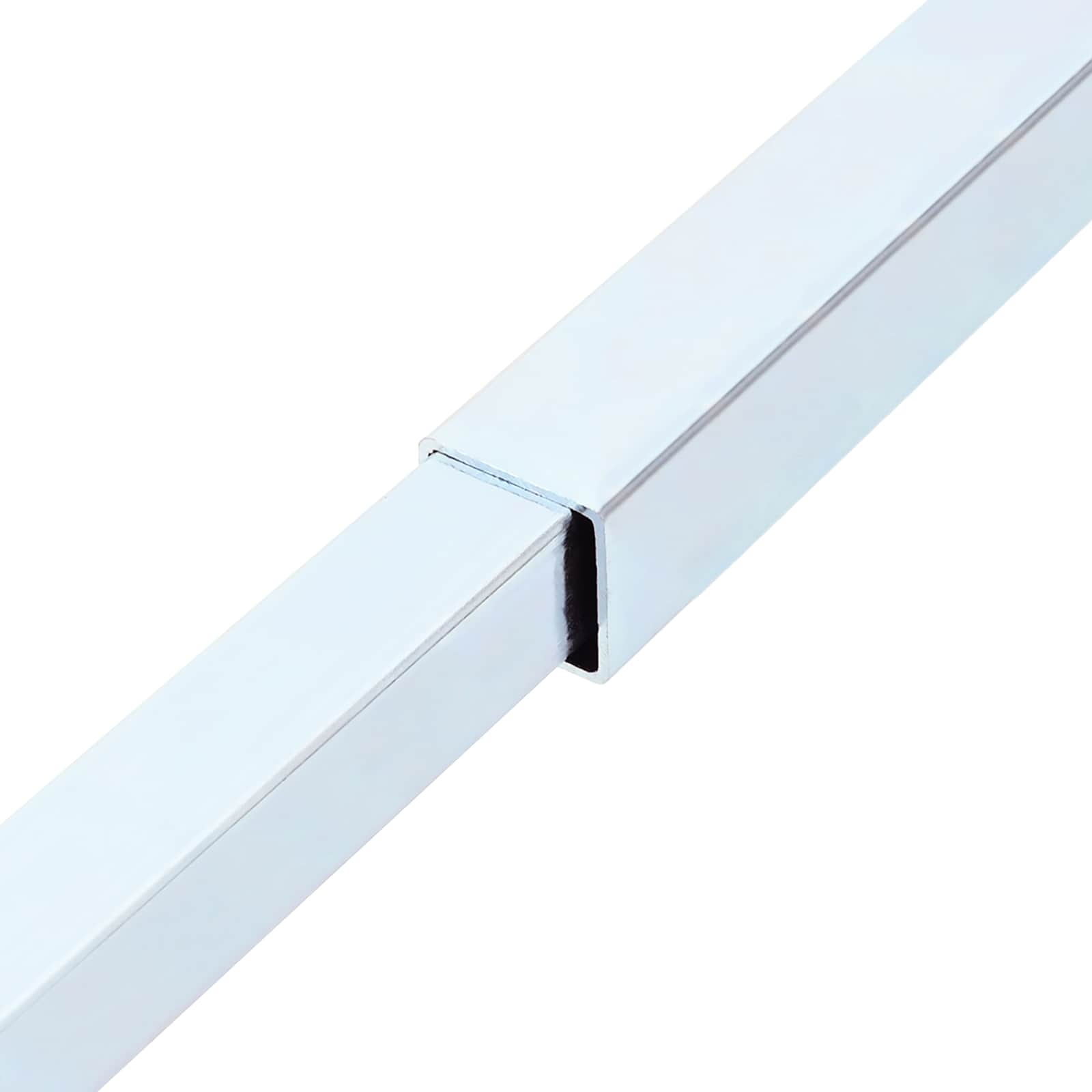 Verstelbare raamveiligheidsbalk 6 pcs Zilver Staal