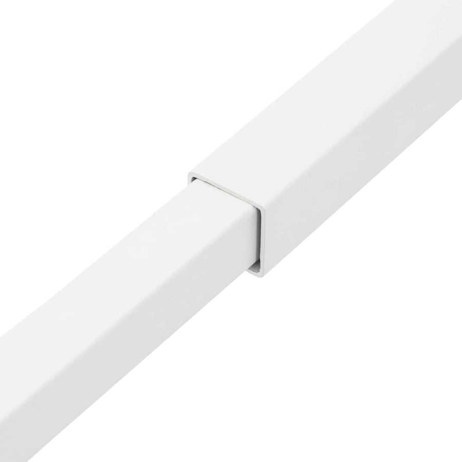 Verstelbare raamveiligheidsbalk Wit 710 -1200 mm Staal