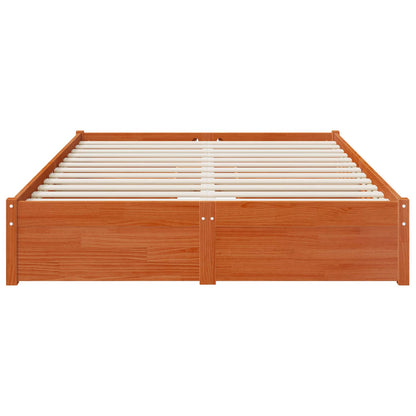 Bedframe met lade met opslag Massief Vurenhout