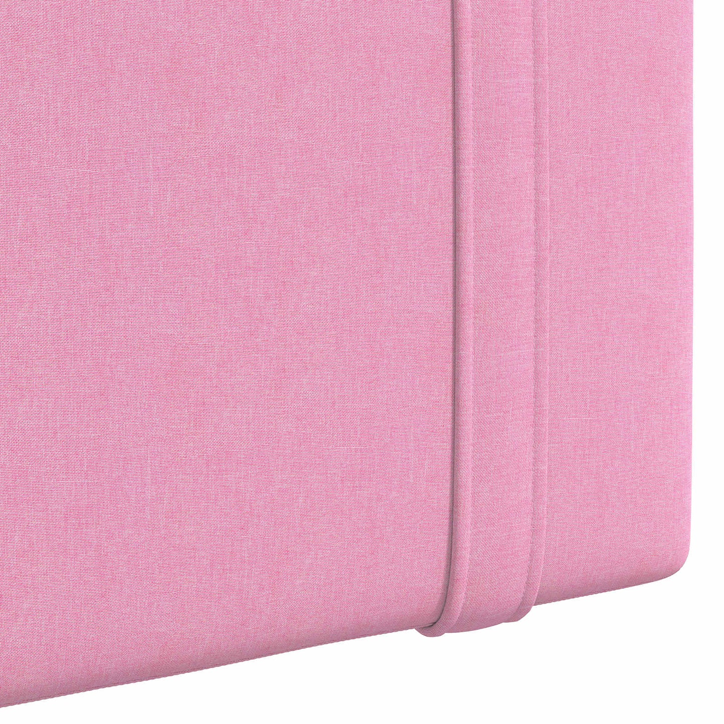 Hangend hoofdbord Met LED-verlichting Roze Stof