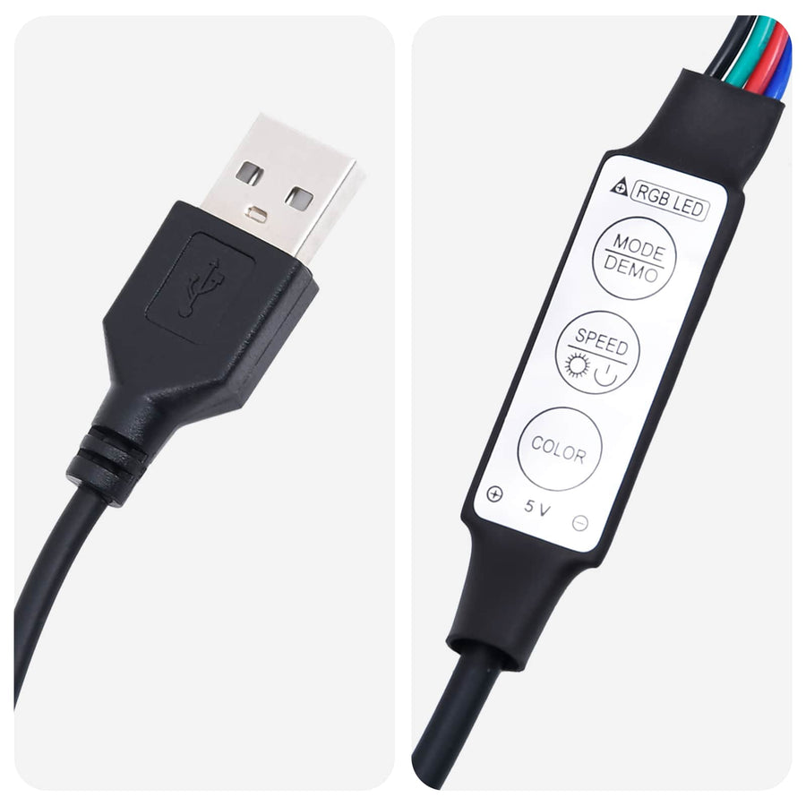 Hangend hoofdbord Met LED-verlichting Wit Antiek PU