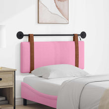 Hangend hoofdbord Met LED-verlichting Roze Antiek PU
