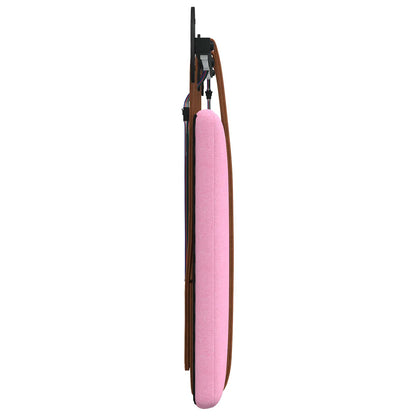 Hangend hoofdbord Met LED-verlichting Roze Antiek PU