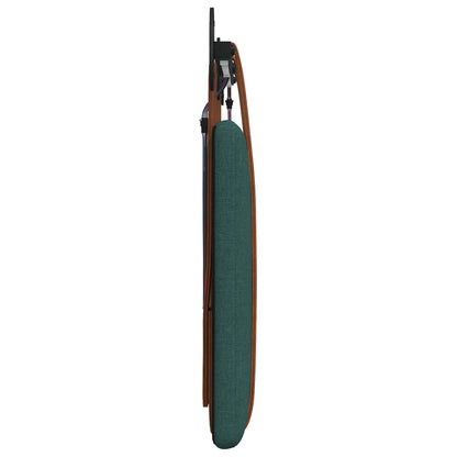 Hangend hoofdbord Met LED-verlichting Donkergroen Antiek PU