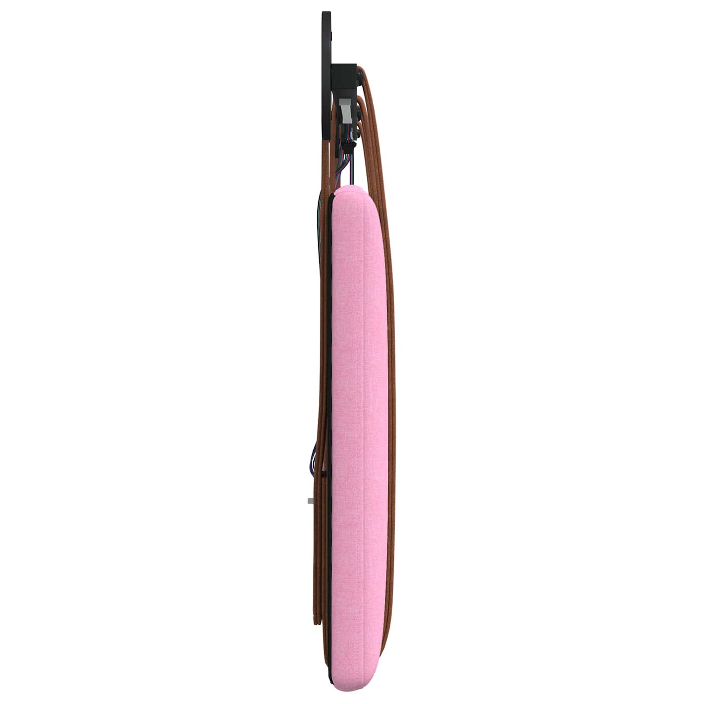 Hangend hoofdbord Met LED-verlichting Roze Antiek PU