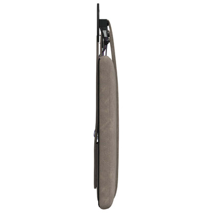 Hangend hoofdbord Met LED-verlichting Grijs Antiek PU