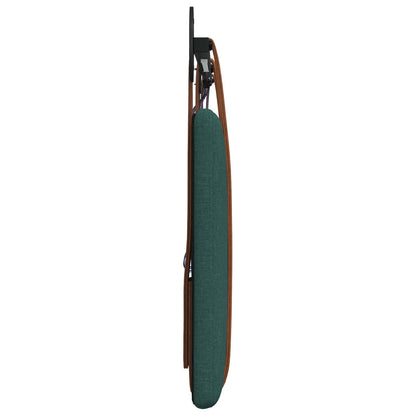 Hangend hoofdbord Met LED-verlichting Donkergroen Antiek PU