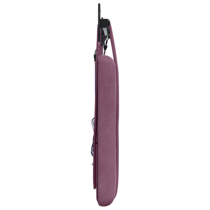 Hangend hoofdbord Met LED-verlichting Paars Fluweel