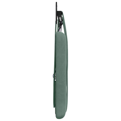 Hangend hoofdbord Met LED-verlichting Zeegroen Fluweel