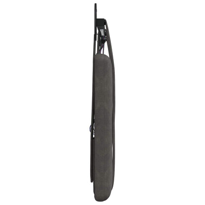 Hangend hoofdbord Met LED-verlichting Zwart Antiek PU