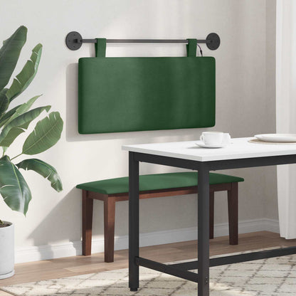 Hangend hoofdbord Met LED-verlichting Jungle Groen Katoen Stof