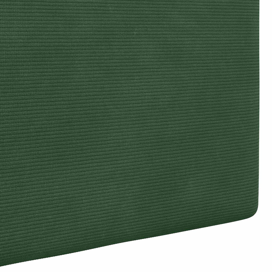 Hangend hoofdbord Met LED-verlichting Jungle Groen Katoen Stof