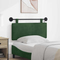 Hangend hoofdbord Met LED-verlichting Jungle Groen Katoen Stof