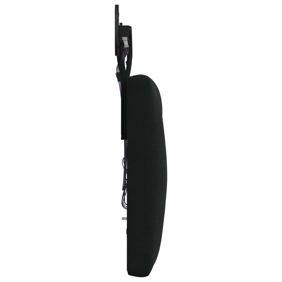 Hangend hoofdbord Met LED-verlichting Zwart Fluweel