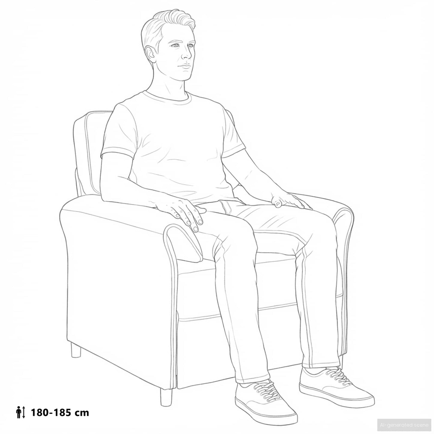 Bankstel 2 st Taupe Stof