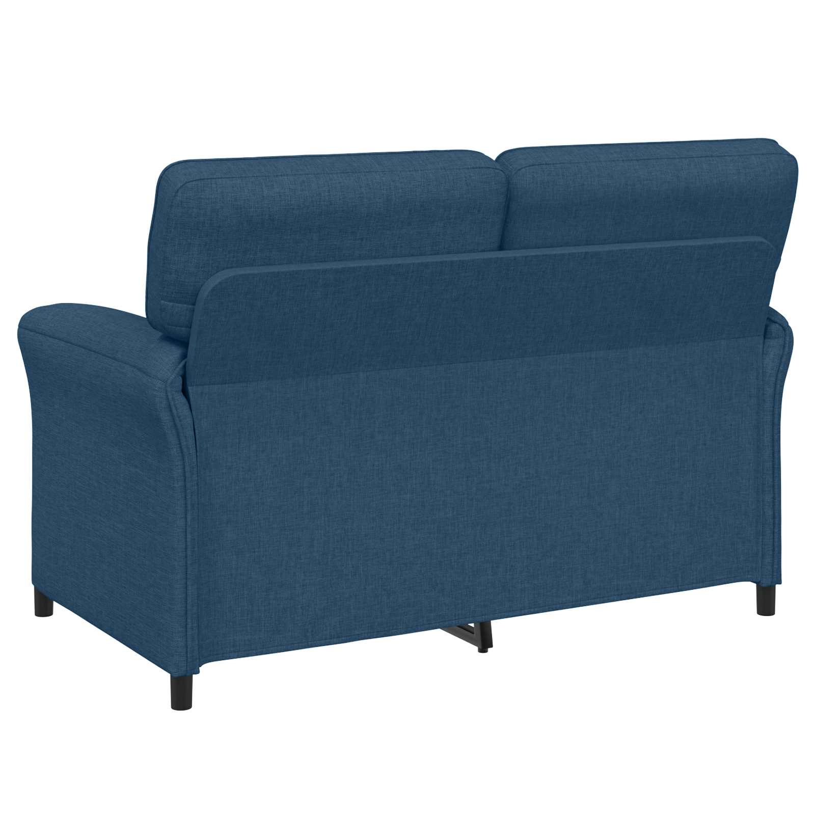 Bankstel 2 st Blauw Stof