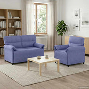 Bankstel 2 st jeans blauw polyester
