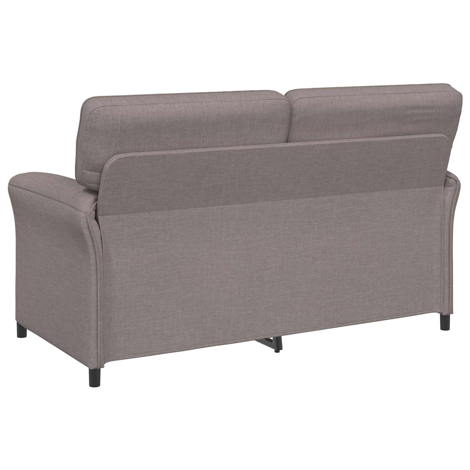 Bankstel 2 st Taupe Stof