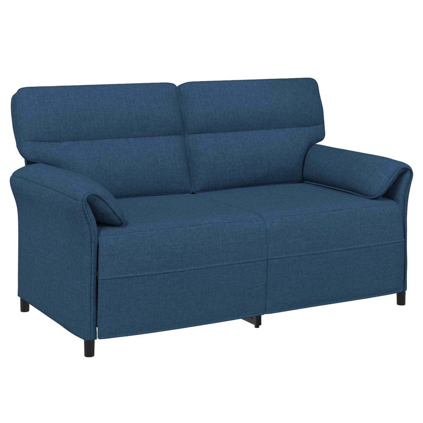 Bankstel 2 st Blauw Stof