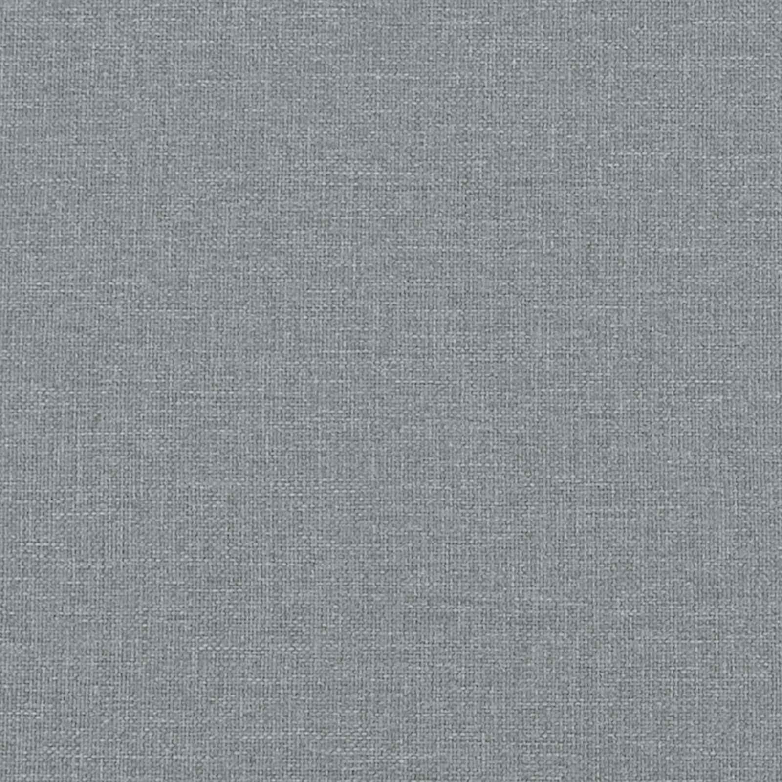 Bankstel 2 st Lichtgrijs Stof