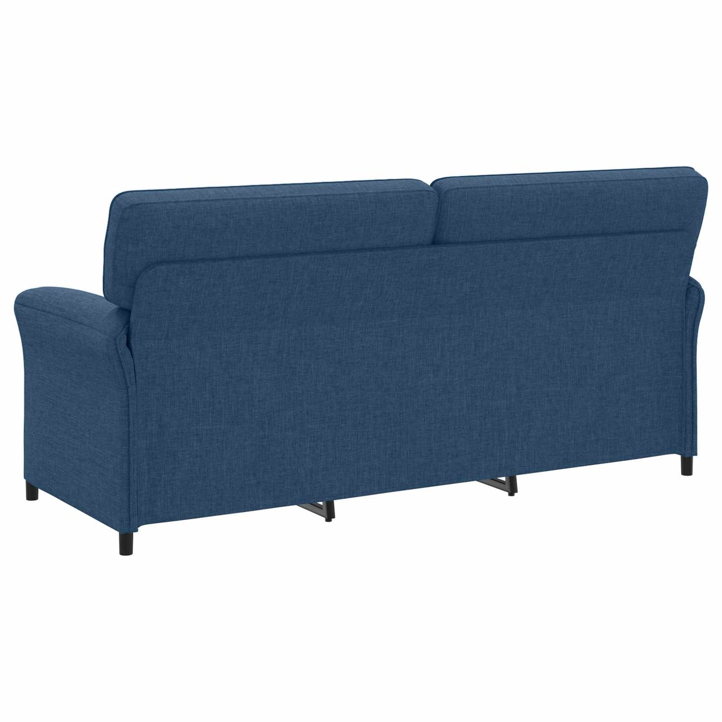 Bankstel 2 st Blauw Stof