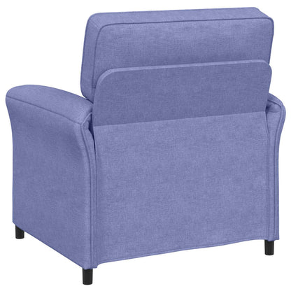 Bankstel 2 st Jeans Blauw Stof
