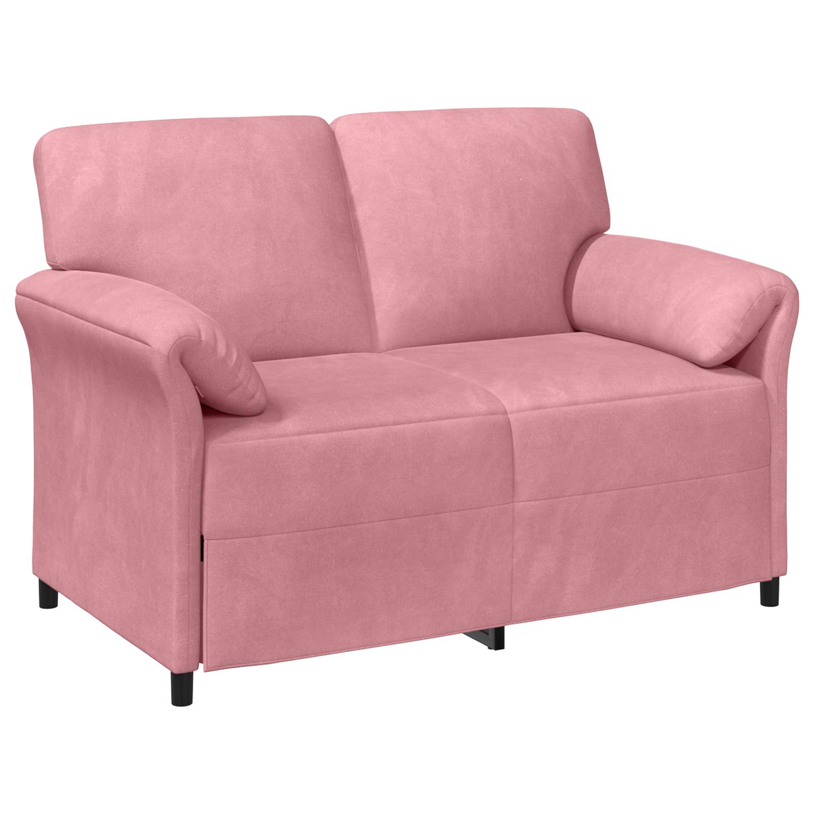 Bankstel 2 st Roze Fluweel