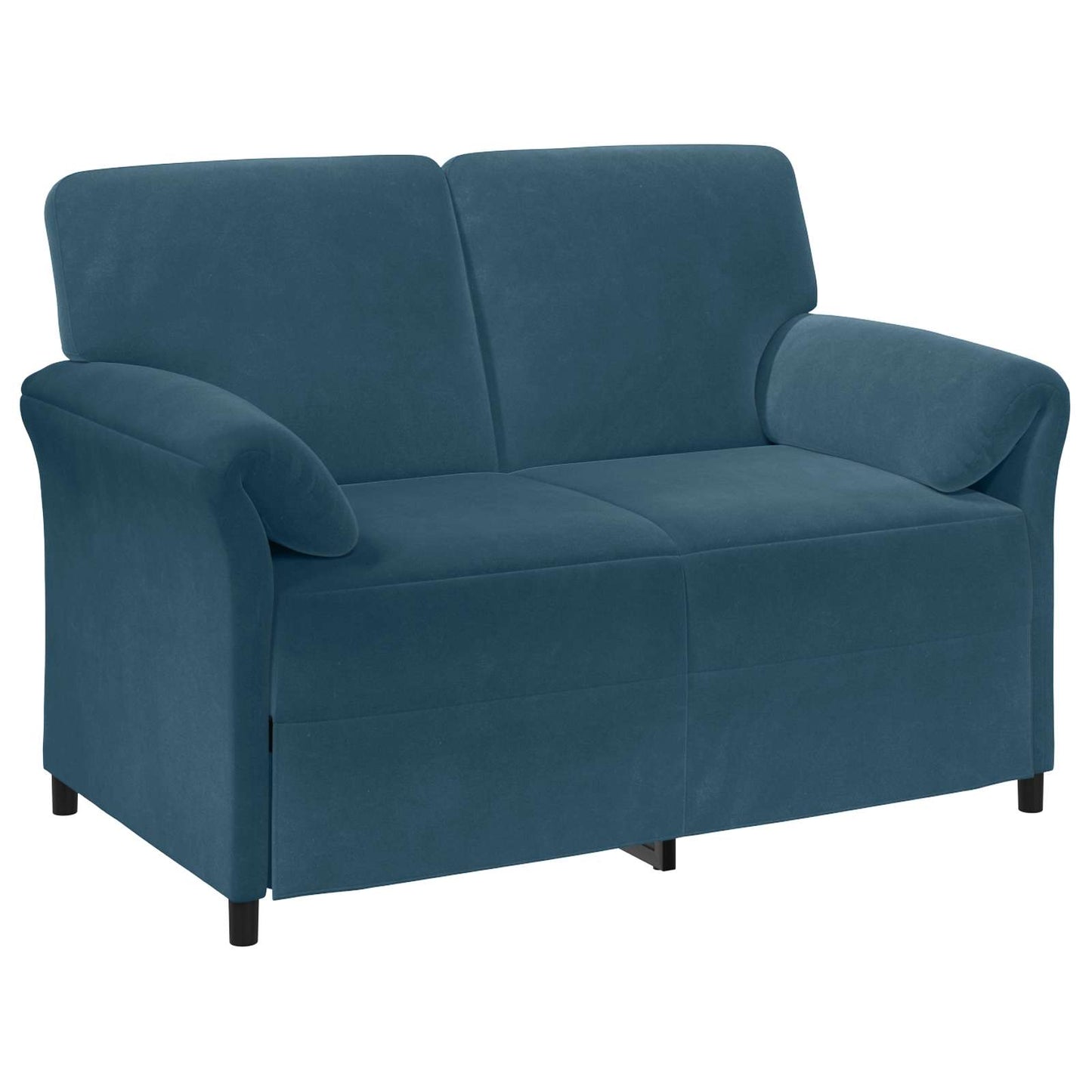 Bankstel 2 st Blauw Fluweel